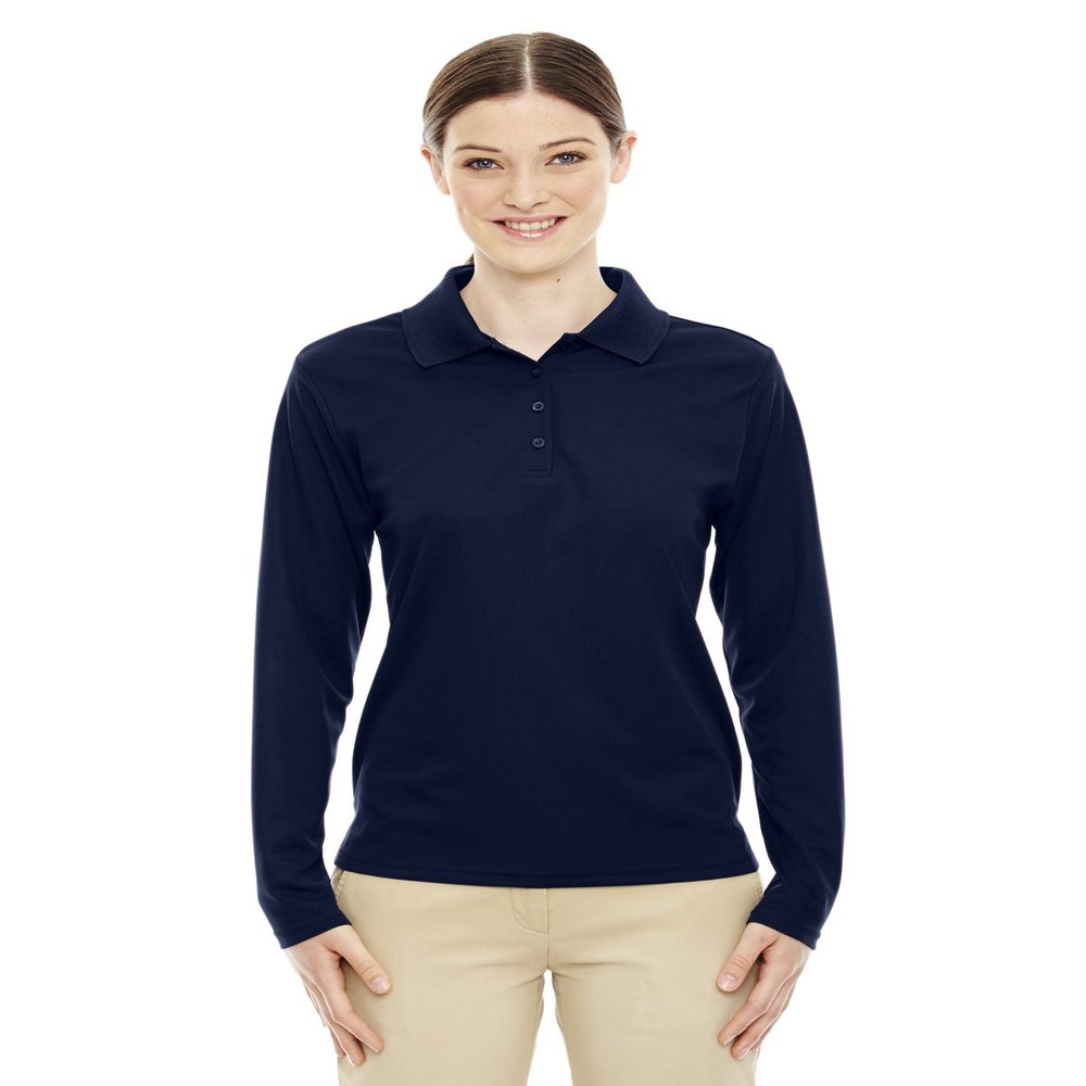 Core 365 Ladies Pinnacle Performance Piqu Polo, 3XL, CLASSIC NAVY 849