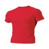 A4 Drop Ship Adult Short Sleeve Compression Crew, XL, Scarlet view 1