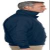Devon & Jones Men's Three-Season Zipper Shell Jacket, Stone, Large view 3