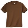A4 Youth Short-Sleeve Cooling Performance Crew, Small, Brown view 1