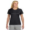 A4 Ladies' Short-Sleeve Cooling Performance Crew, Large, Black view 1