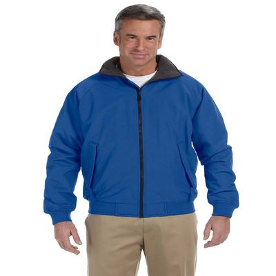 Devon & Jones Men's Three-Season taslon nylon shell Classic Jacket - Large - TRUE ROYAL