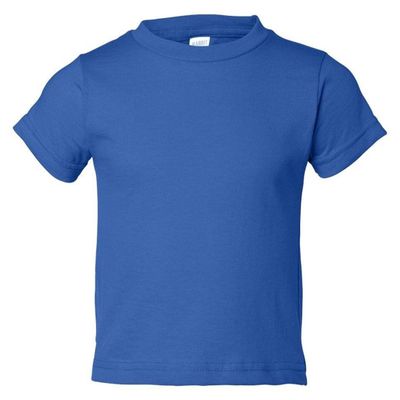 Rabbit Skins Griffith Inside-Out Tee Shirt, 18MOS, Royal