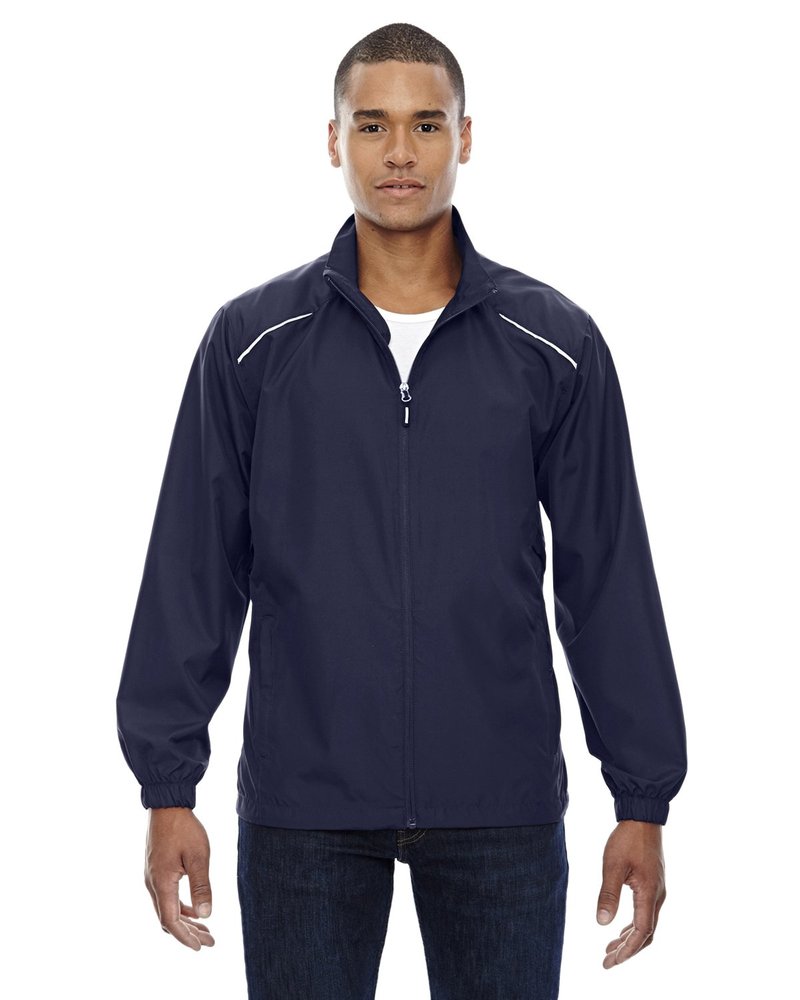 Core 365 Men's Motivate Unlined Lightweight Jacket, Medium, Classic Navy 849