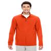Team 365 Men's Leader Soft Shell Jacket, Small, SPORT ORANGE view 1