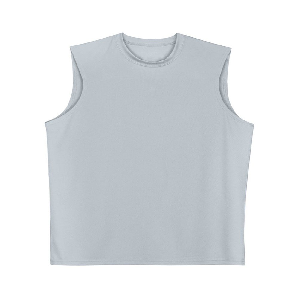 A4 Drop Ship Adult Cooling Performance Muscle Tee, 2XL, Silver