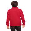 TEAM 365 Youth Campus Microfleece Jacket, Medium, Sport RED view 2