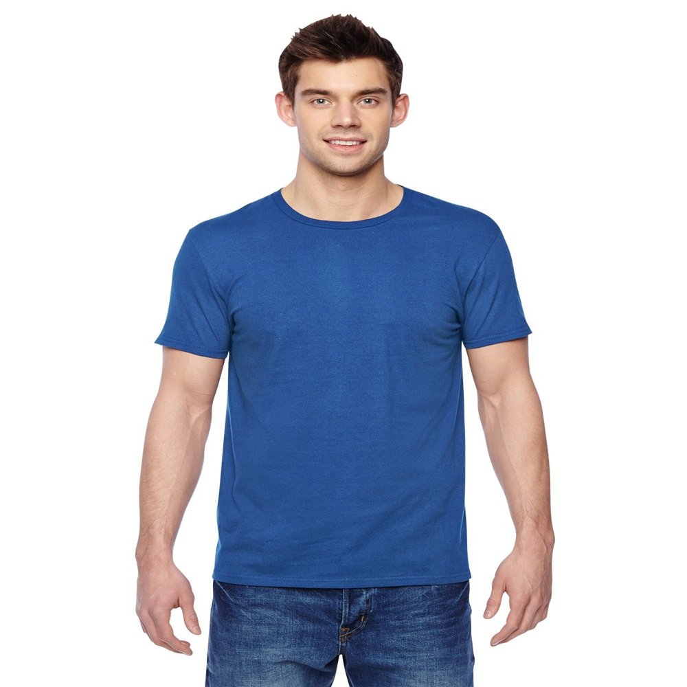 Fruit of the Loom - Sofspun Crewneck T-Shirt - SF45R - M - Royal
