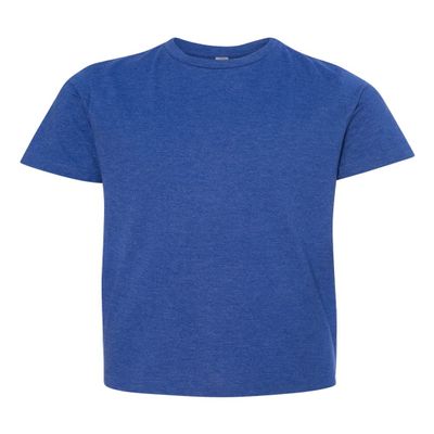 LAT Youth Vintage Fine Jersey T-Shirt, Small, Vintage Royal