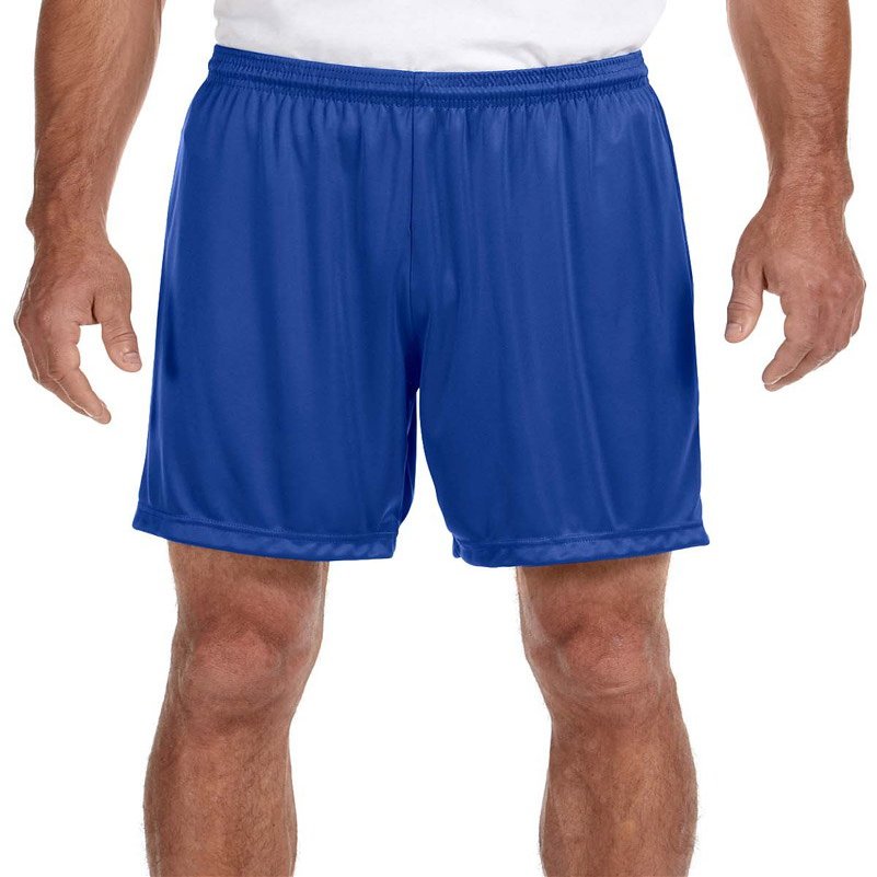 A4 Seven Inch Inseam Performance Short, Large, Royal