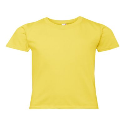 Anvil Youth Midweight T-Shirt, Large, Lemon Zest