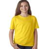 Anvil Youth Midweight T-Shirt, Large, Lemon Zest view 2