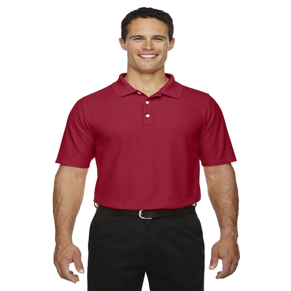 Devon & Jones Men's DRYTEC20 Performance Polo, Medium, RED