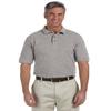 Harriton Men's Ringspun Cotton Piqu Short-Sleeve Polo, 5XL, Grey Heather view 1