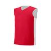 A4 Drop Ship Youth Reversible Muscle Tee, Large, Scarlet/White view 1