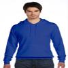 Bella Canvas Unisex Poly-Cotton Fleece Pullover Hoodie, True Royal, XL view 1