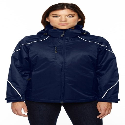 Ash City - North End North End Ladies Angle 3-In-1 Fleece Liner Jacket, XL, Night 846