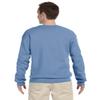 Jerzees 8 oz., 50/50 NuBlend Fleece Crew, Large, LIGHT BLUE view 1