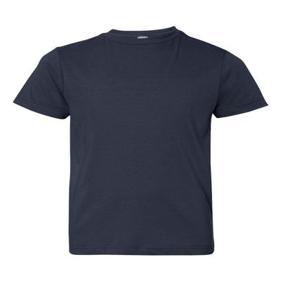 LAT Youth Fine Jersey T-Shirt, Large, NAVY