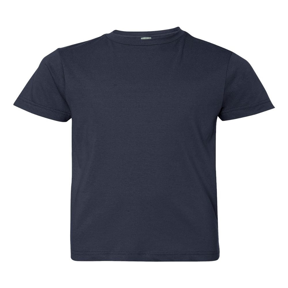 LAT Youth Fine Jersey T-Shirt, Large, NAVY