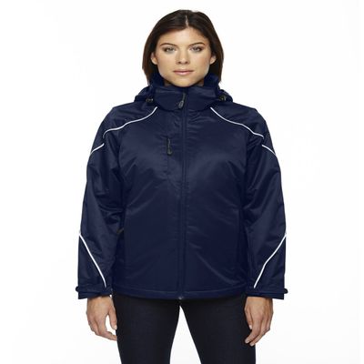 North End Ladies Angle 3-in-1 Fleece Liner Jacket, Small, Night 846