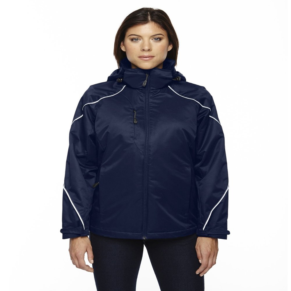 North End Ladies Angle 3-in-1 Fleece Liner Jacket, Small, Night 846