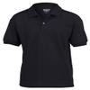 Gildan DryBlend Youth 5.6 oz., 50/50 Jersey Polo, Medium, BLACK view 1