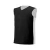 A4 Drop Ship Youth Reversible Muscle Tee, XL, Black/White view 1