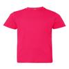 LAT Youth Fine Jersey T-Shirt, XL, HOT PINK view 1
