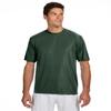 A4 Short-Sleeve Cooling Performance Crew Neck T-Shirt, 3XL, Forest Green view 2