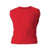 A4 Drop Ship Adult Compression Muscle Tee, Medium, Scarlet