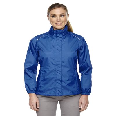 Ash City Core 365 Ladies Climate Variegated Ripstop Jacket, Medium, True Royal 438
