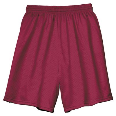 A4 Seven Inch Inseam Mesh Short, Medium, Cardinal