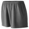 Augusta Sportswear Youth Wicking Mesh Athletic Short, Large, Black view 1