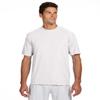 A4 Shorts Sleeve Cooling Performance Crew Shirt (N3142)- WHITE,4XL view 1