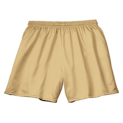 A4 Seven Inch Inseam Mesh Short, Small, Vegas Gold