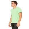 Bella + Canvas Unisex Jersey Short-Sleeve V-Neck T-Shirt, XS, NEON GREEN view 4