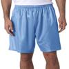 A4 Seven Inch Inseam Mesh Short, Small, Light Blue view 1