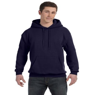 Hanes 7.8 oz. ComfortBlend EcoSmart 50/50 Pullover Hood, Large, NAVY