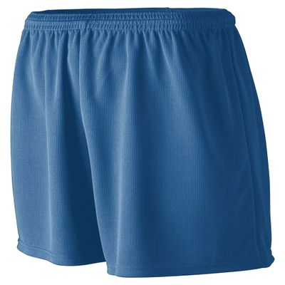 Augusta Sportswear Youth Wicking Mesh Athletic Short, Small, Navy