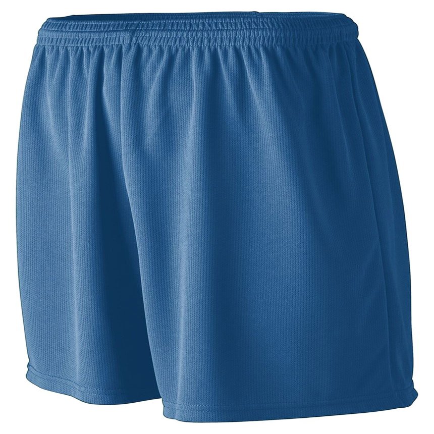 Augusta Sportswear Youth Wicking Mesh Athletic Short, Small, Navy
