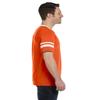 Augusta Sportswear Sleeve Stripe Jersey, Medium, Orange/White view 3