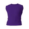 A4 Drop Ship Adult Compression Muscle Tee, 2XL, Purple view 1