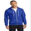Anvil Full Zip Hooded Fleece (71600) Royal Blue, 2XL view 2