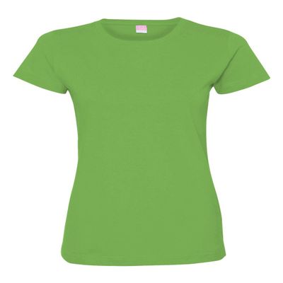 LAT Sportswear Ladies' Fine Jersey T-Shirt, 2XL, Apple