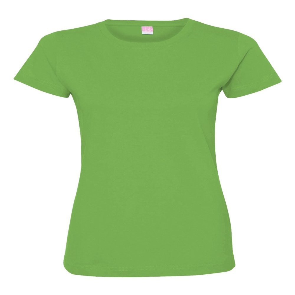 LAT Sportswear Ladies' Fine Jersey T-Shirt, 2XL, Apple