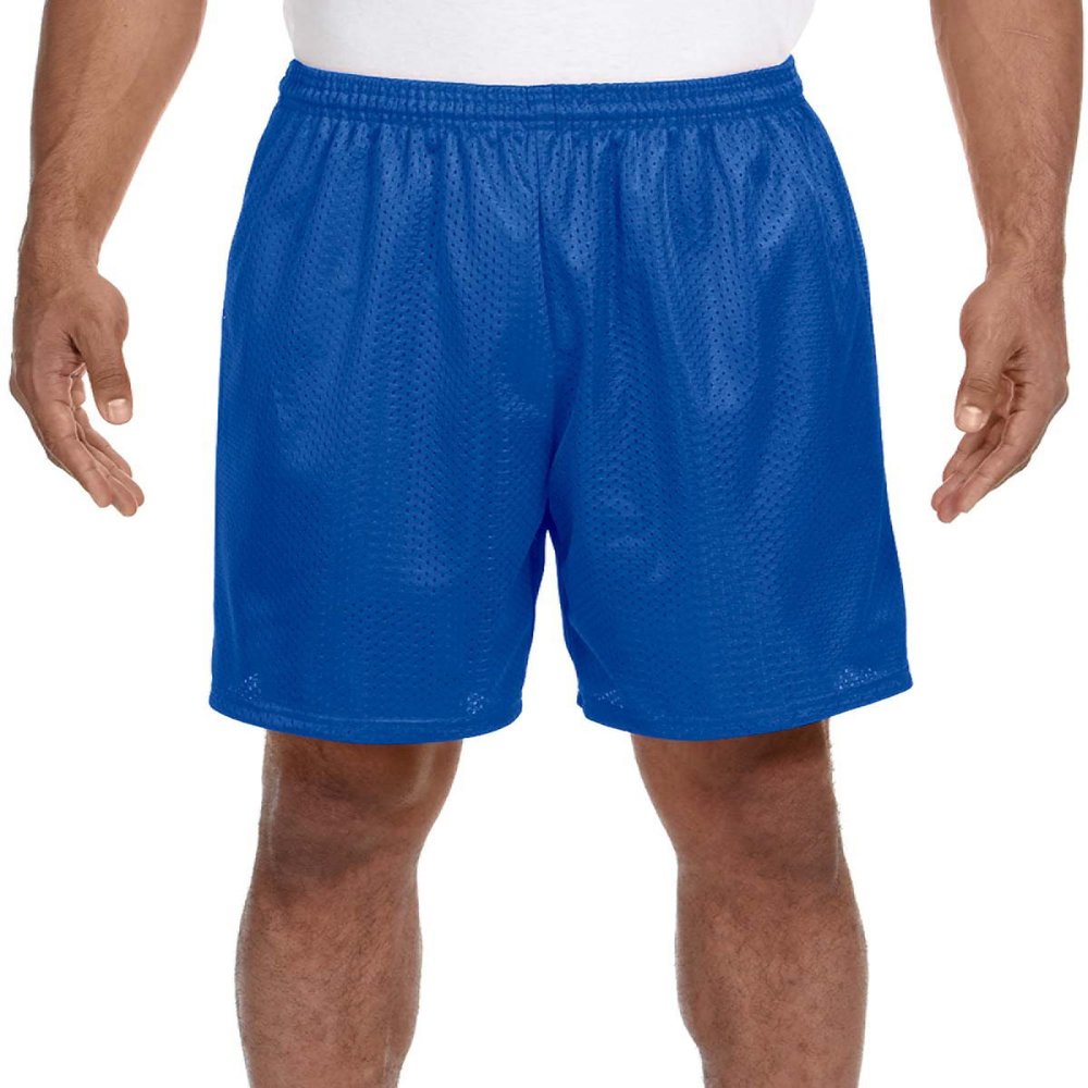 A4 Seven Inch Inseam Mesh Short, XL, ROYAL