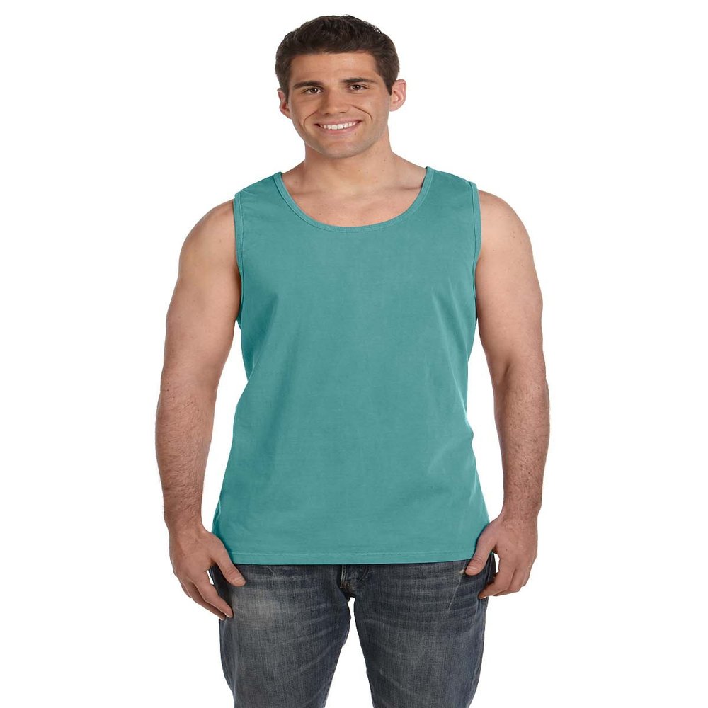 Comfort Colors Ringspun Garment-Dyed Tank, 3XL, SEA