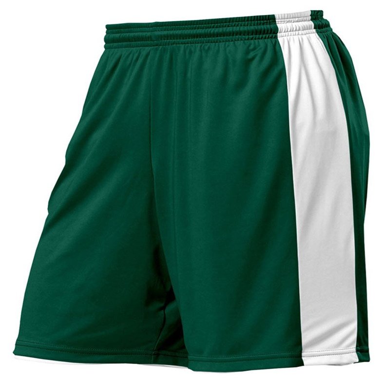 A4 Drop Ship Womens Eight Inch Inseam Reversible Short, XL, Forest/White