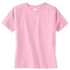 RABBIT SKINS 4.5 oz. Fine Jersey T-Shirt (3321) Pink, 4T view 1